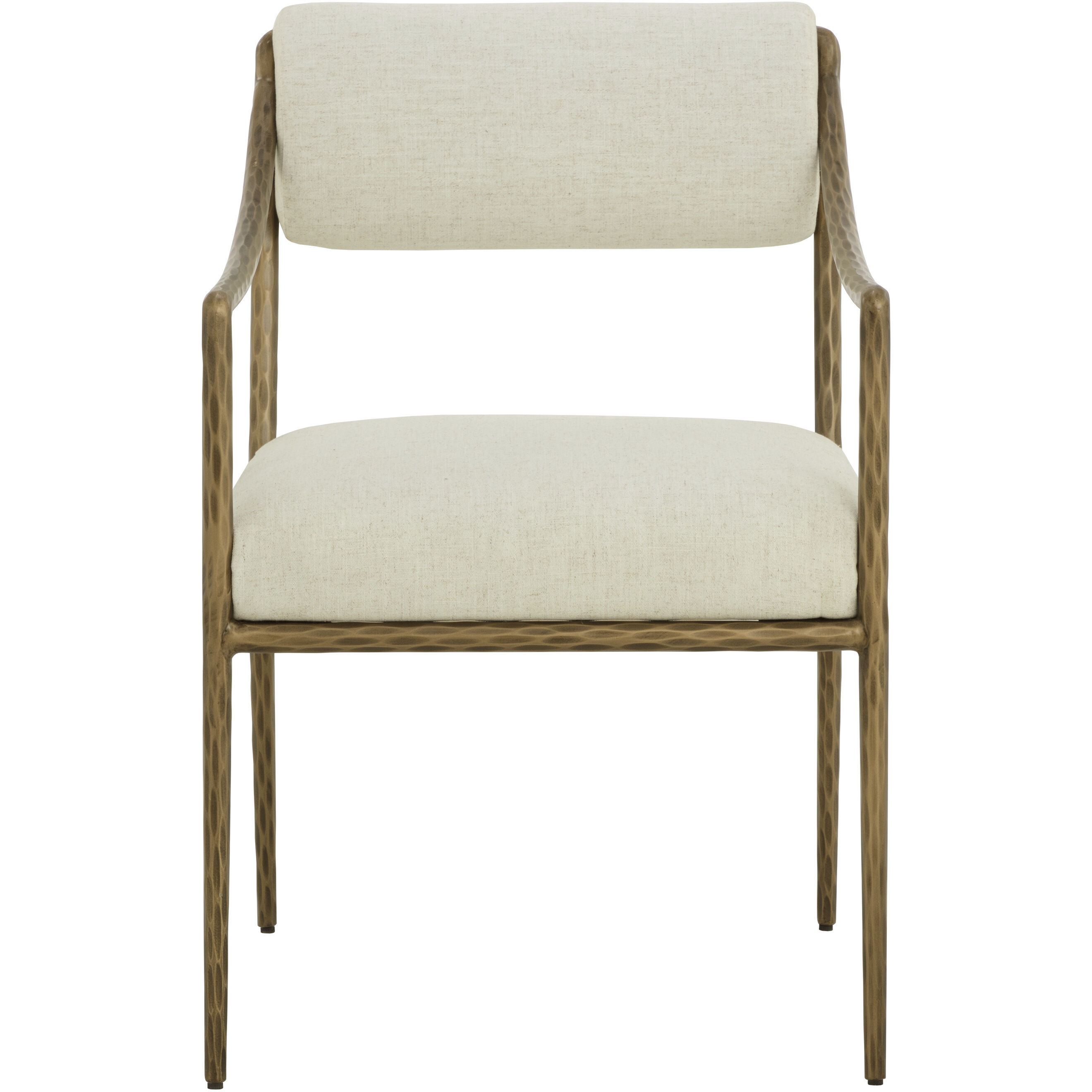 Leticia Geralt Linen Dining Armchair
